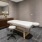 room with a massage table